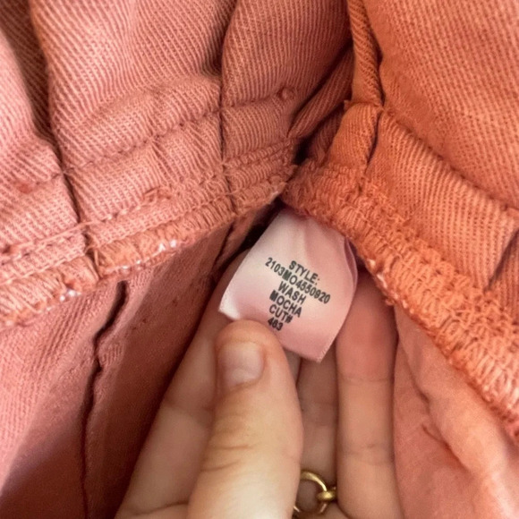 VERONICA BEARD||Karter Belted Linen-Cotton Paper Bag Pants,Worn Once Size 8 - Picture 11 of 11